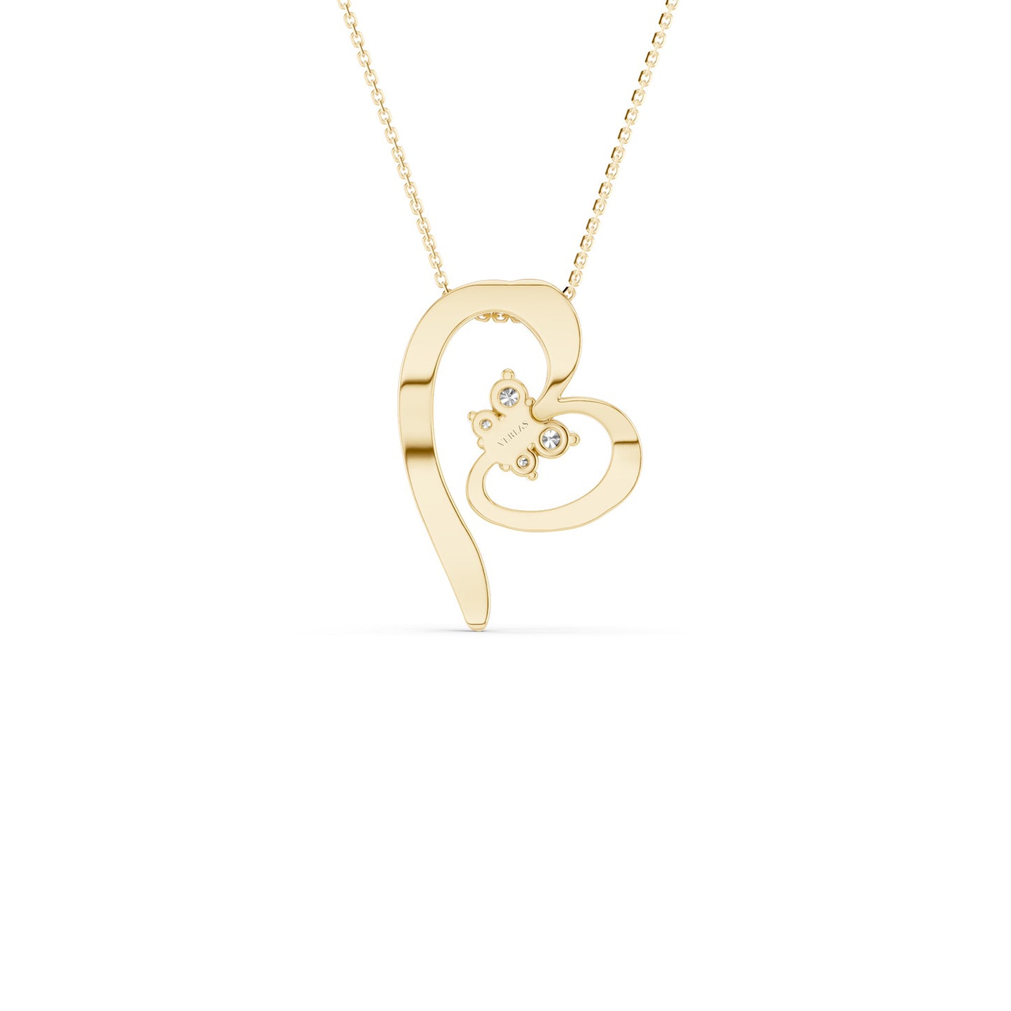 Fluttering Heart Pendant