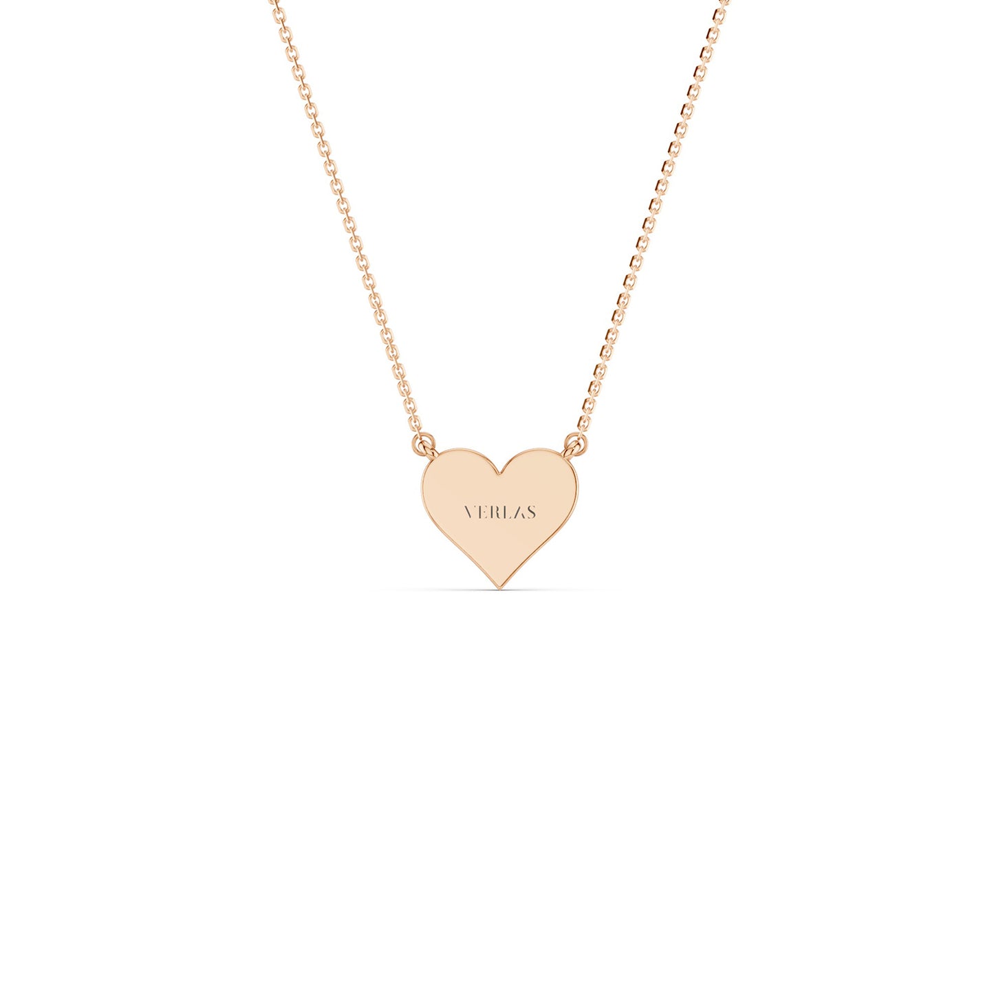 Cluster Heart Necklace