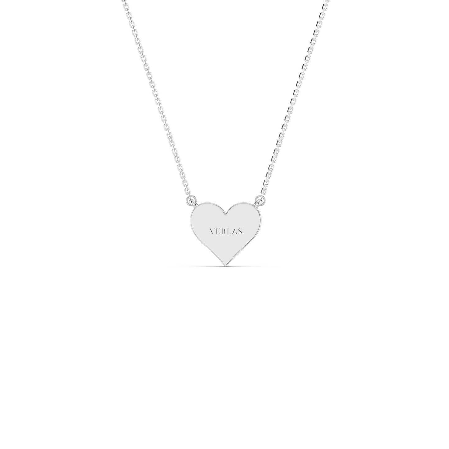 Cluster Heart Necklace