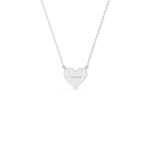 Cluster Heart Necklace