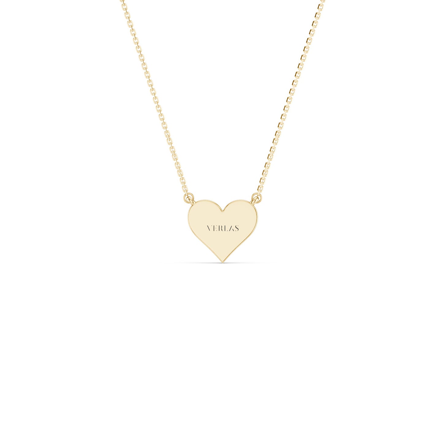 Cluster Heart Necklace