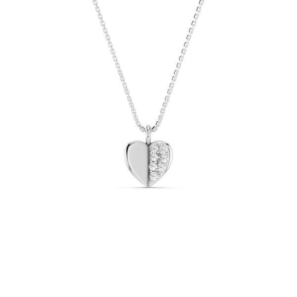 Split Heart Pendant
