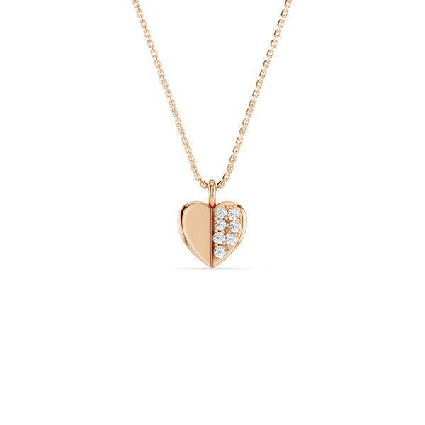 Split Heart Pendant