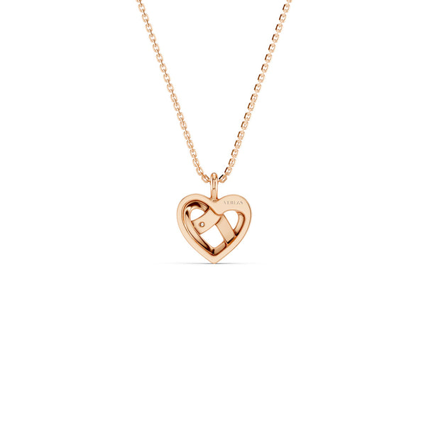 Interwoven Heart Pendant