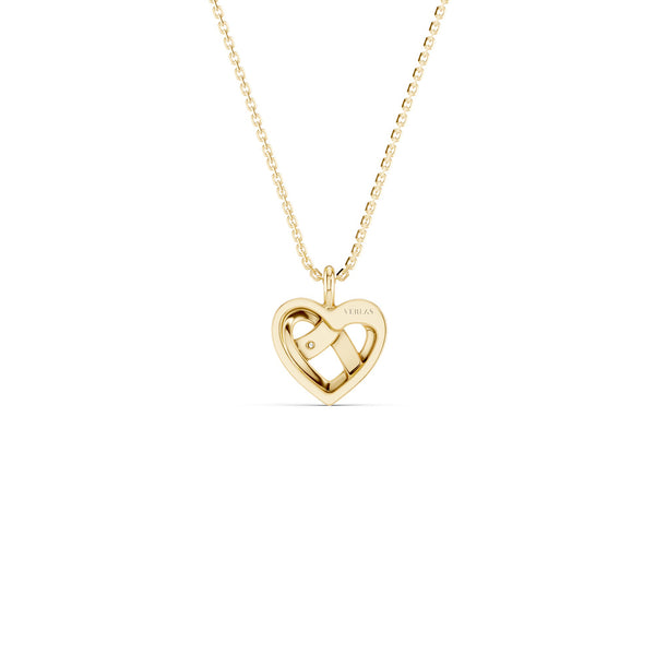 Interwoven Heart Pendant