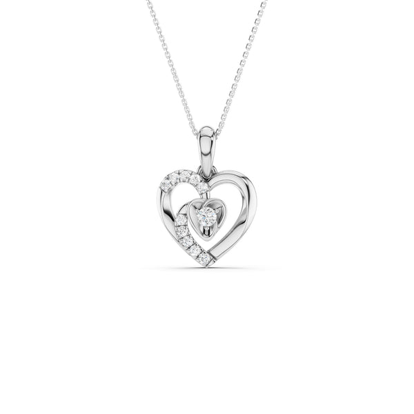 Double Heart Pendant