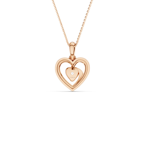 Double Heart Pendant