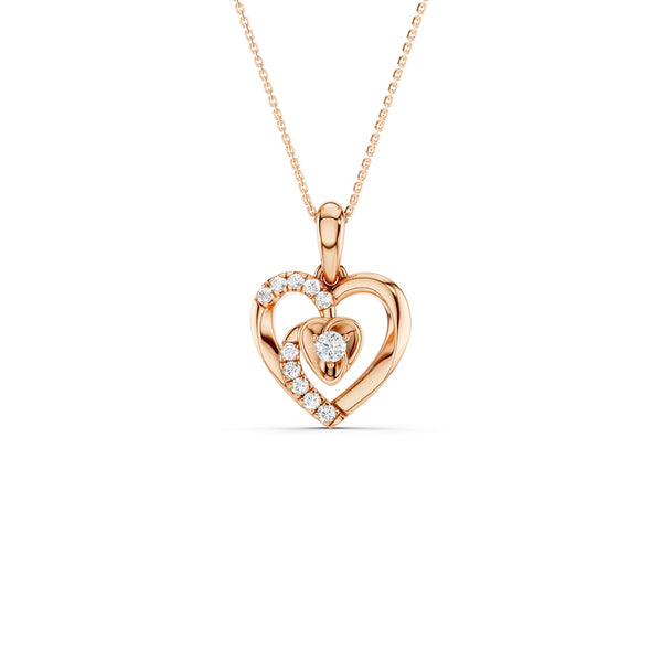 Double Heart Pendant