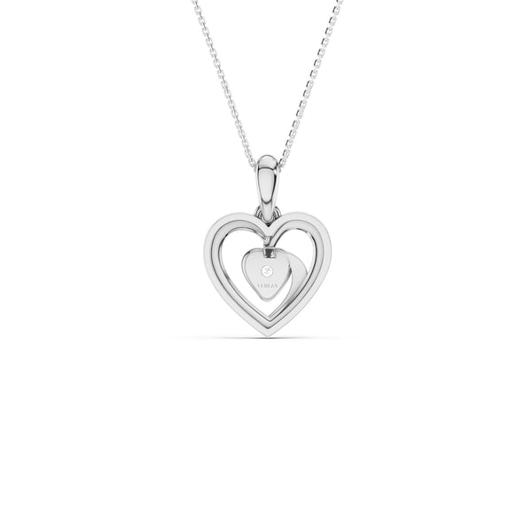 Double Heart Pendant