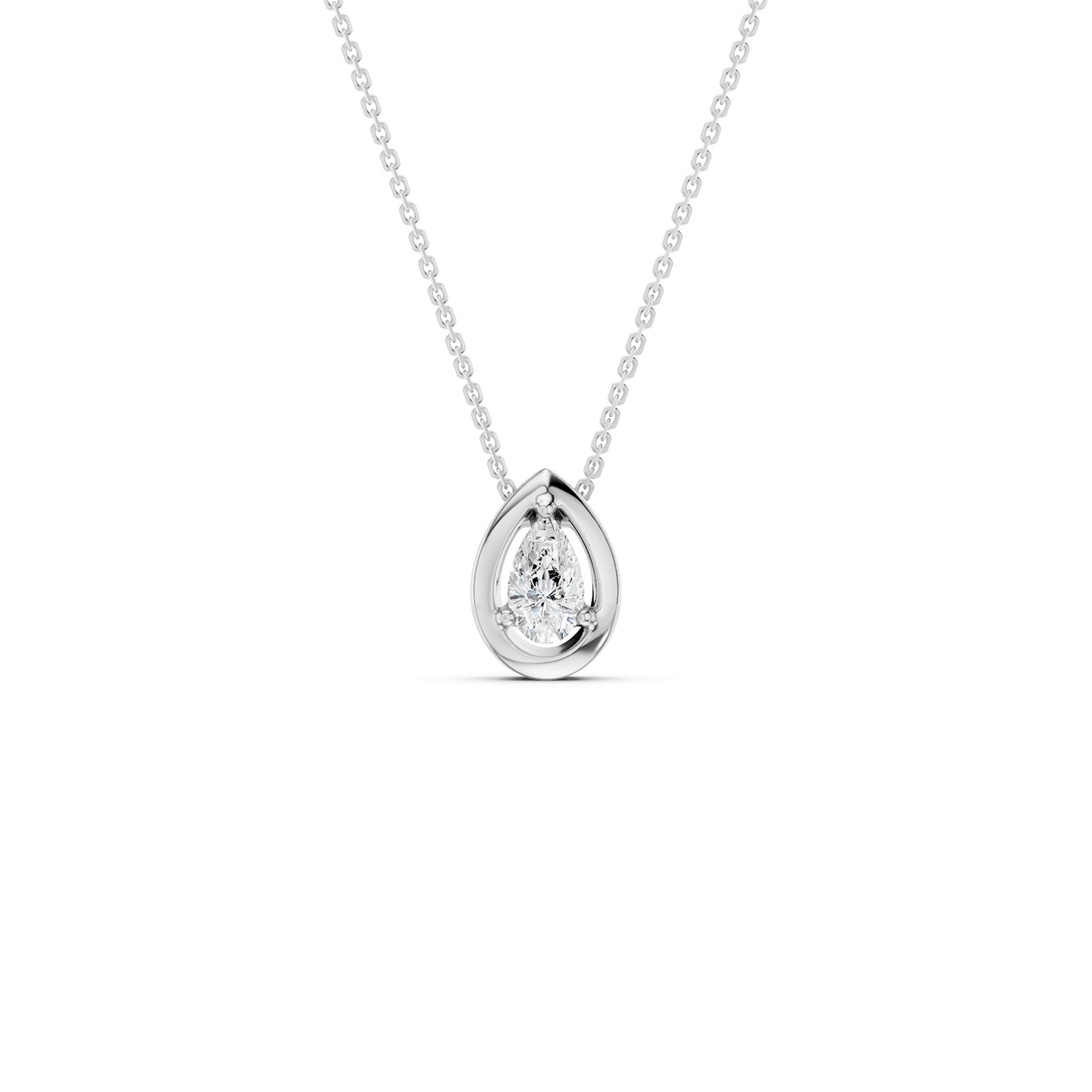 Dewdrop Solitaire Pendant