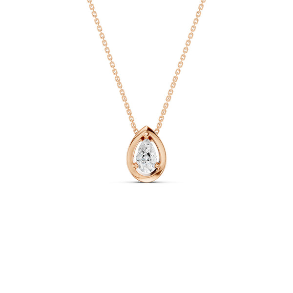 Dewdrop Solitaire Pendant