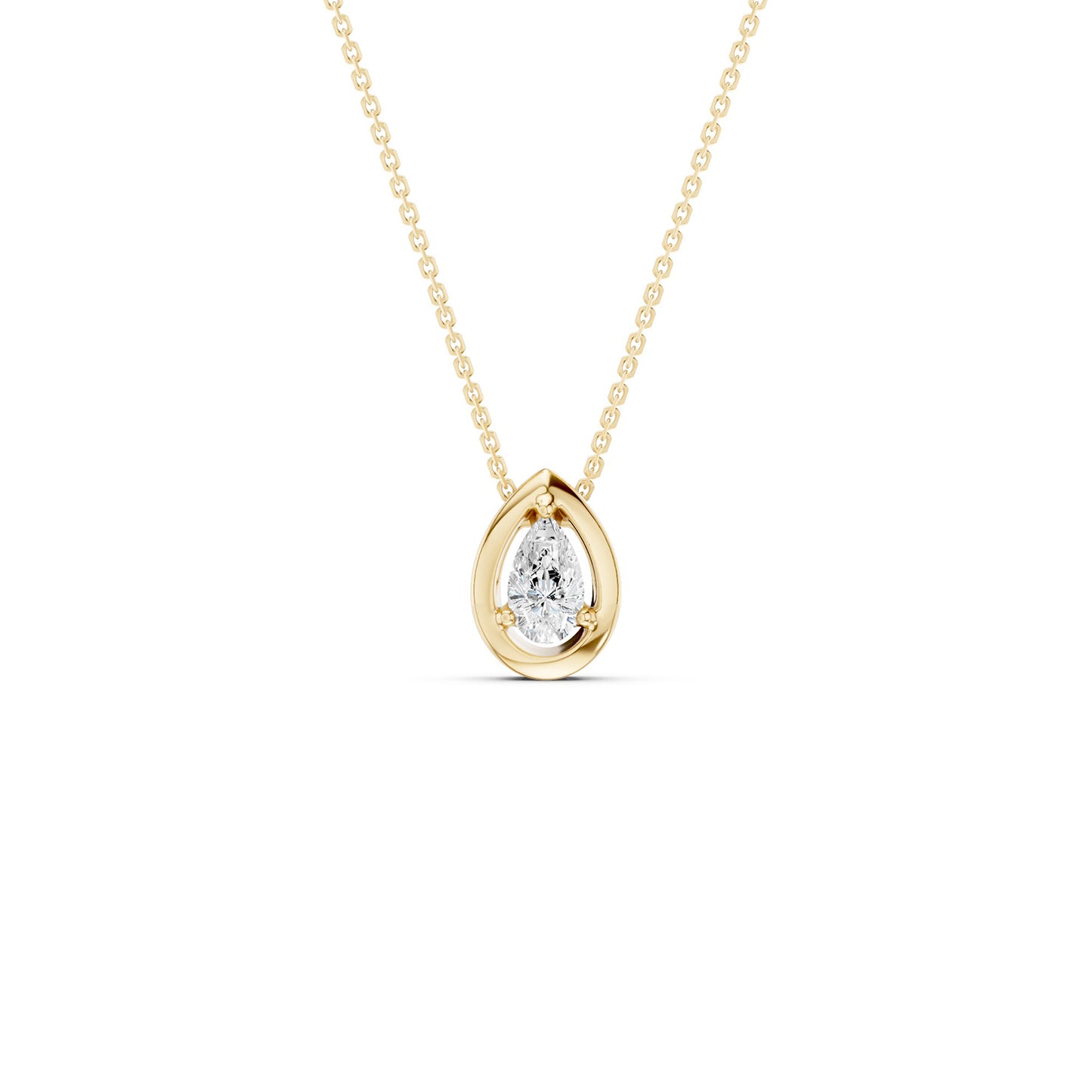 Dewdrop Solitaire Pendant