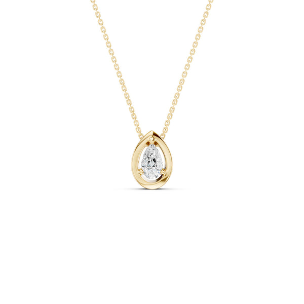 Dewdrop Solitaire Pendant