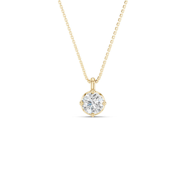 Round Diamond Pendant