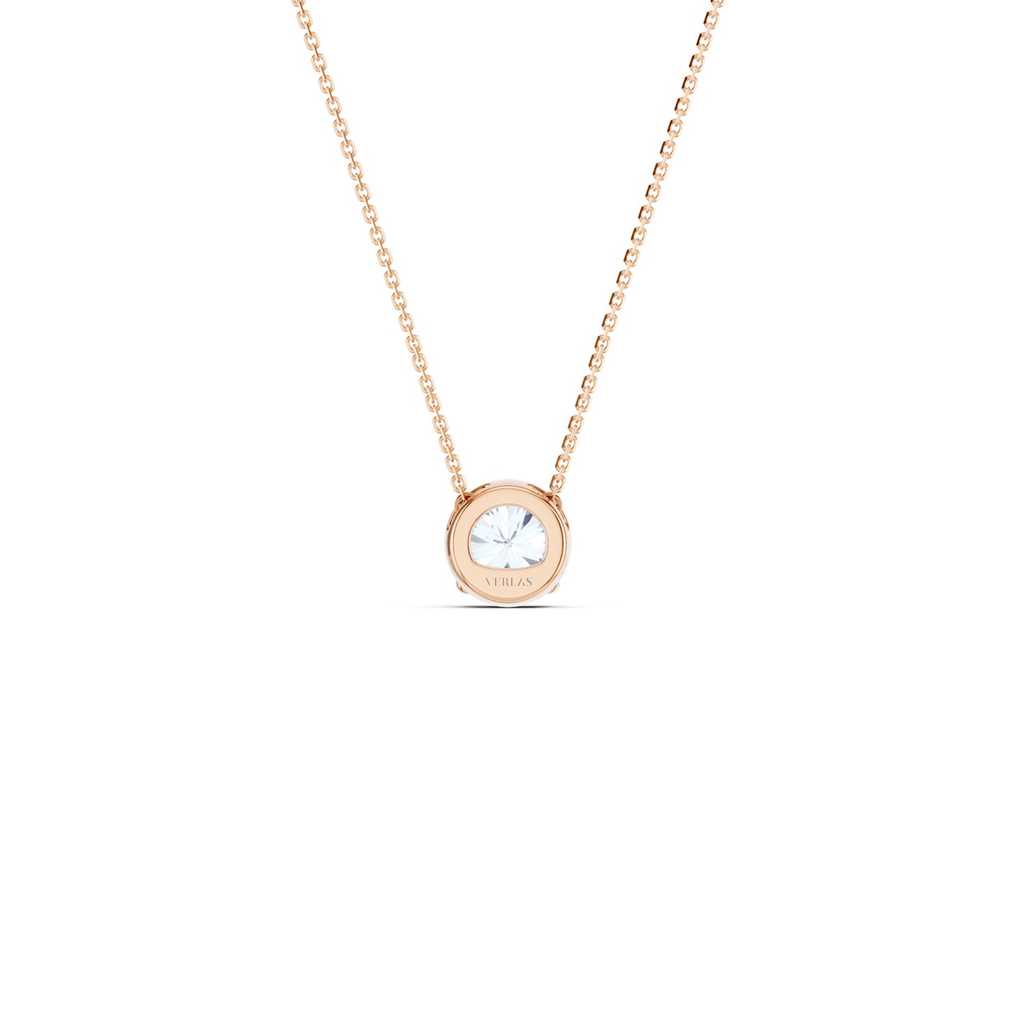 Floating Round Necklace