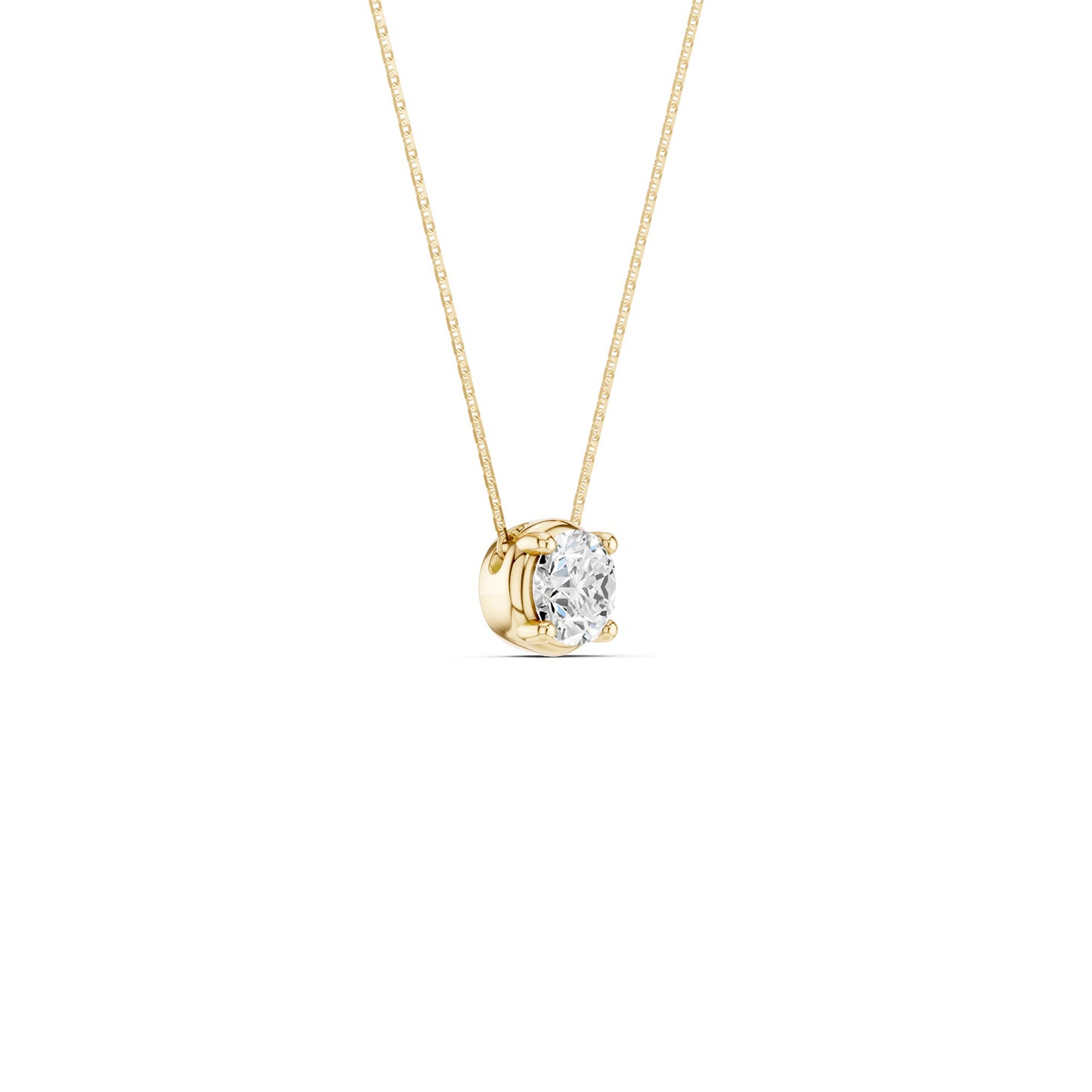 Floating Round Necklace