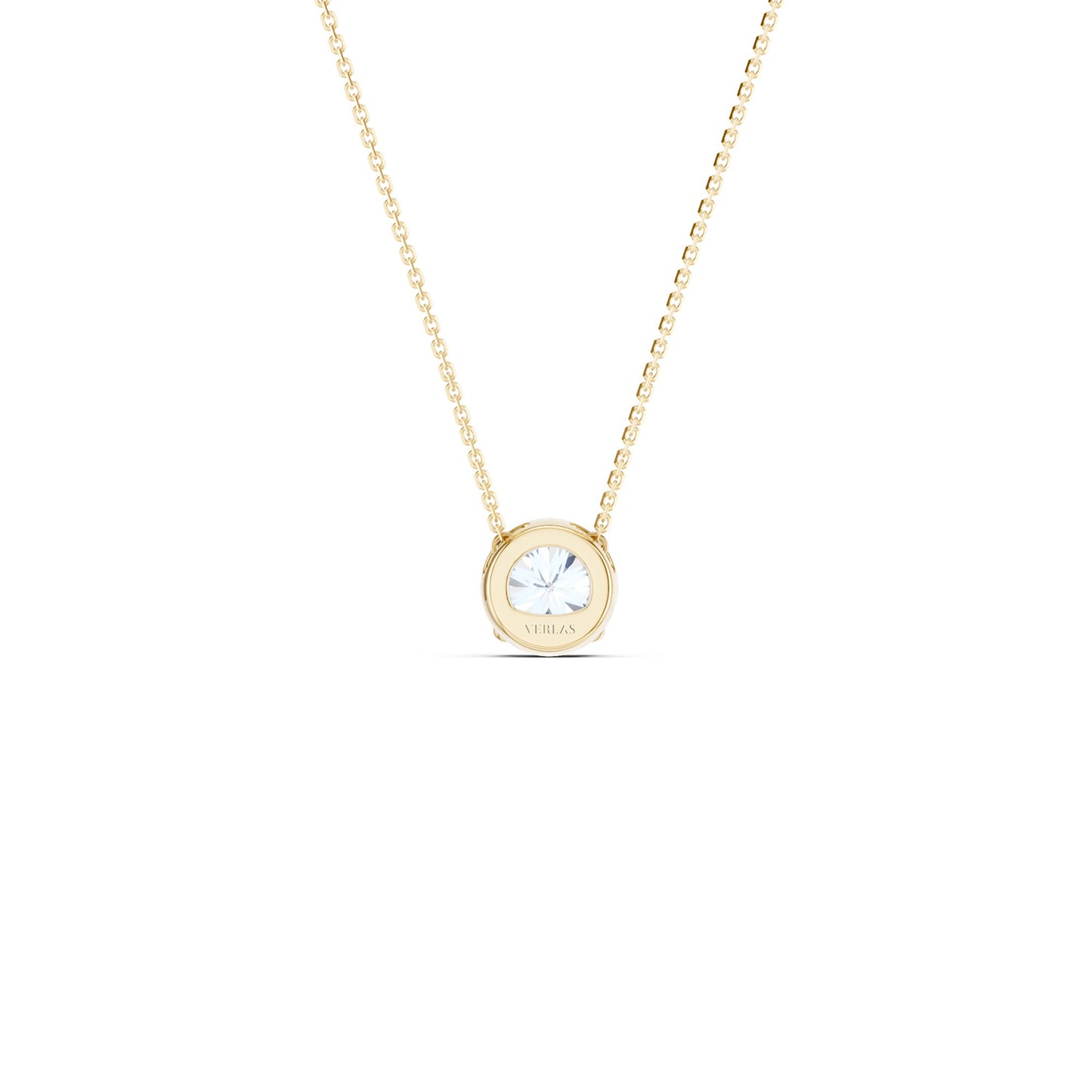 Floating Round Necklace