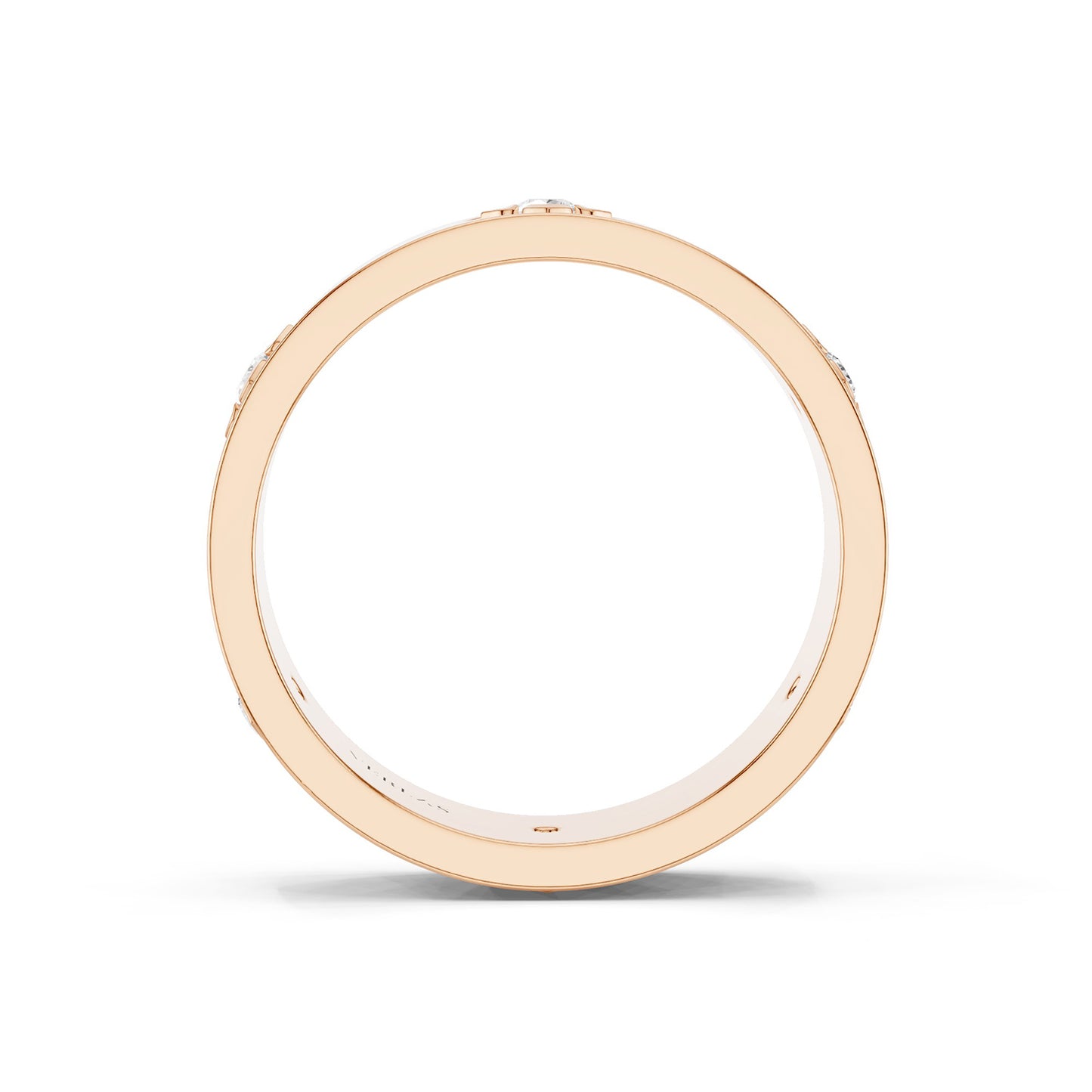 La Fleur 6 Round-Cut 5.10mm Round Band