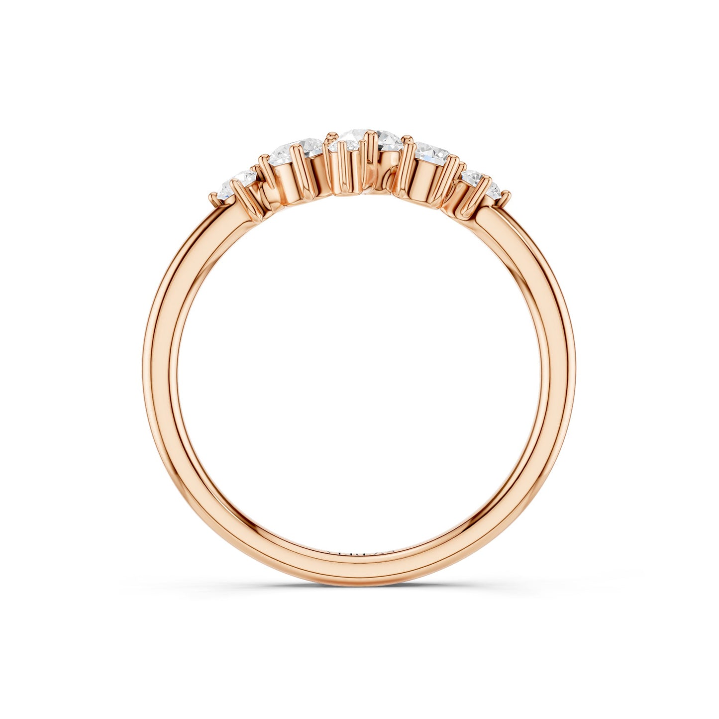 Celestial Cluster Diamond Ring