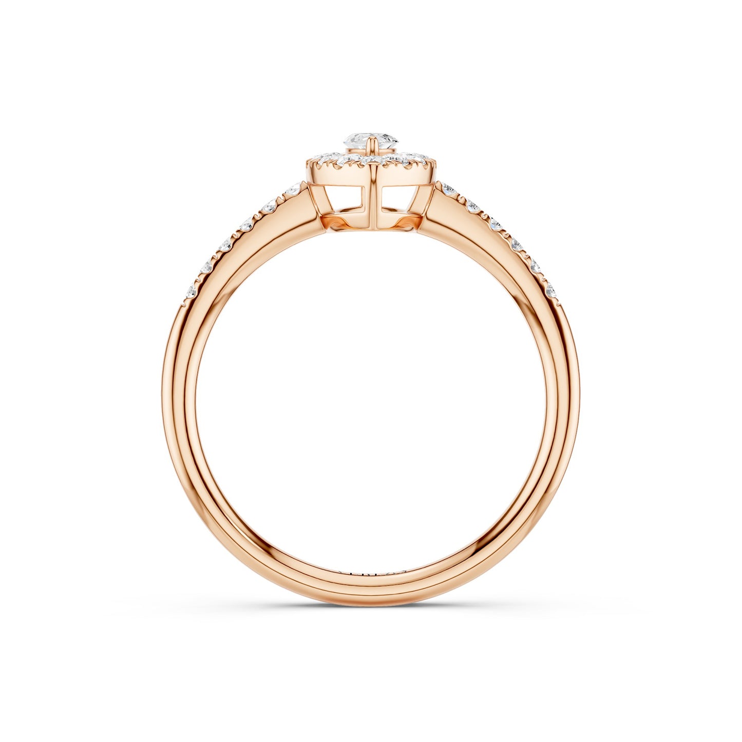Signature Marquise Halo Ring