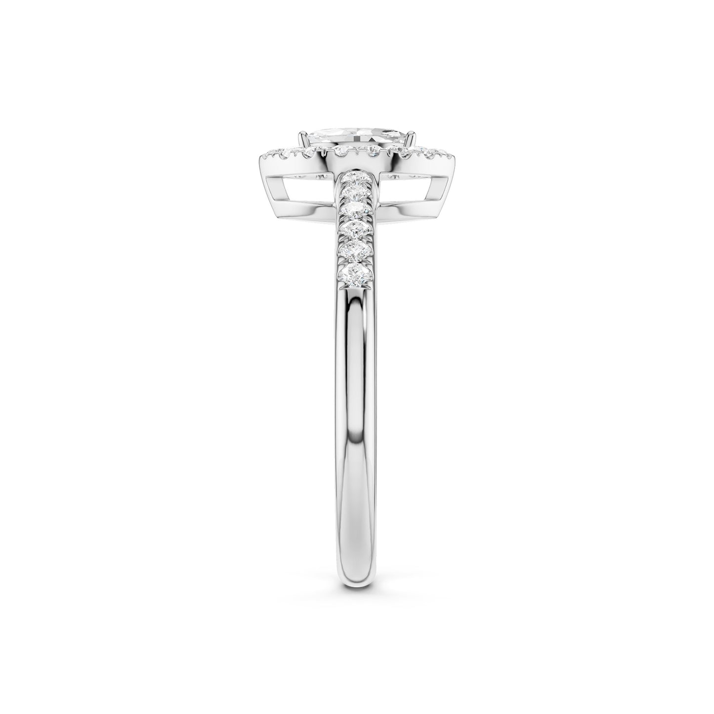 Signature Marquise Halo Ring