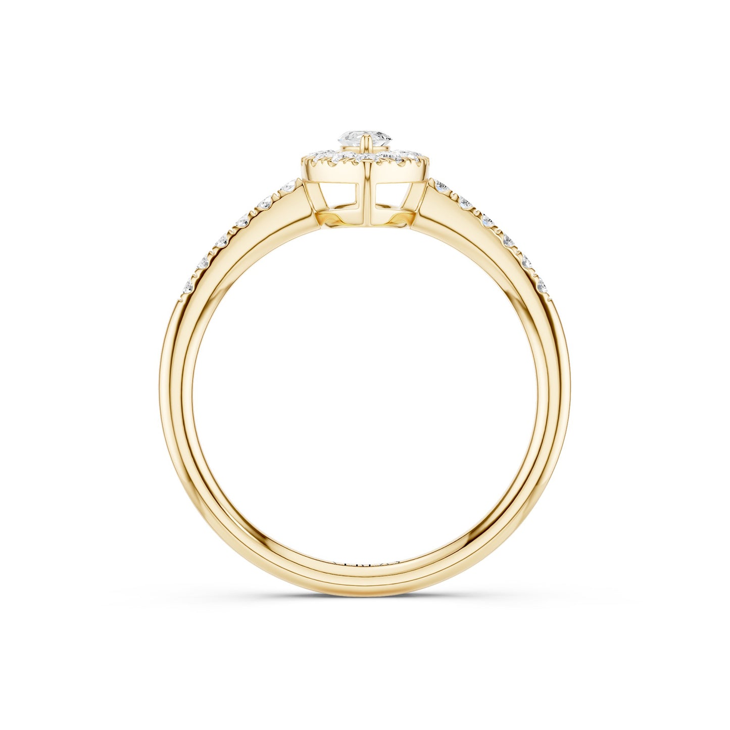 Signature Marquise Halo Ring
