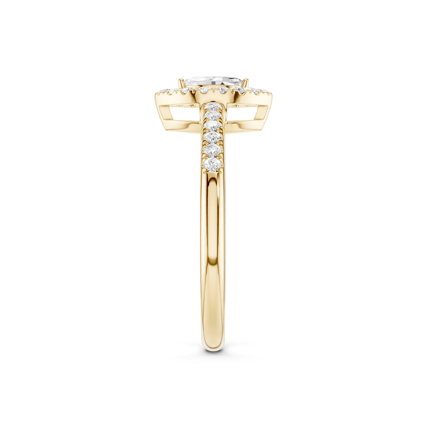 Signature Marquise Halo Ring
