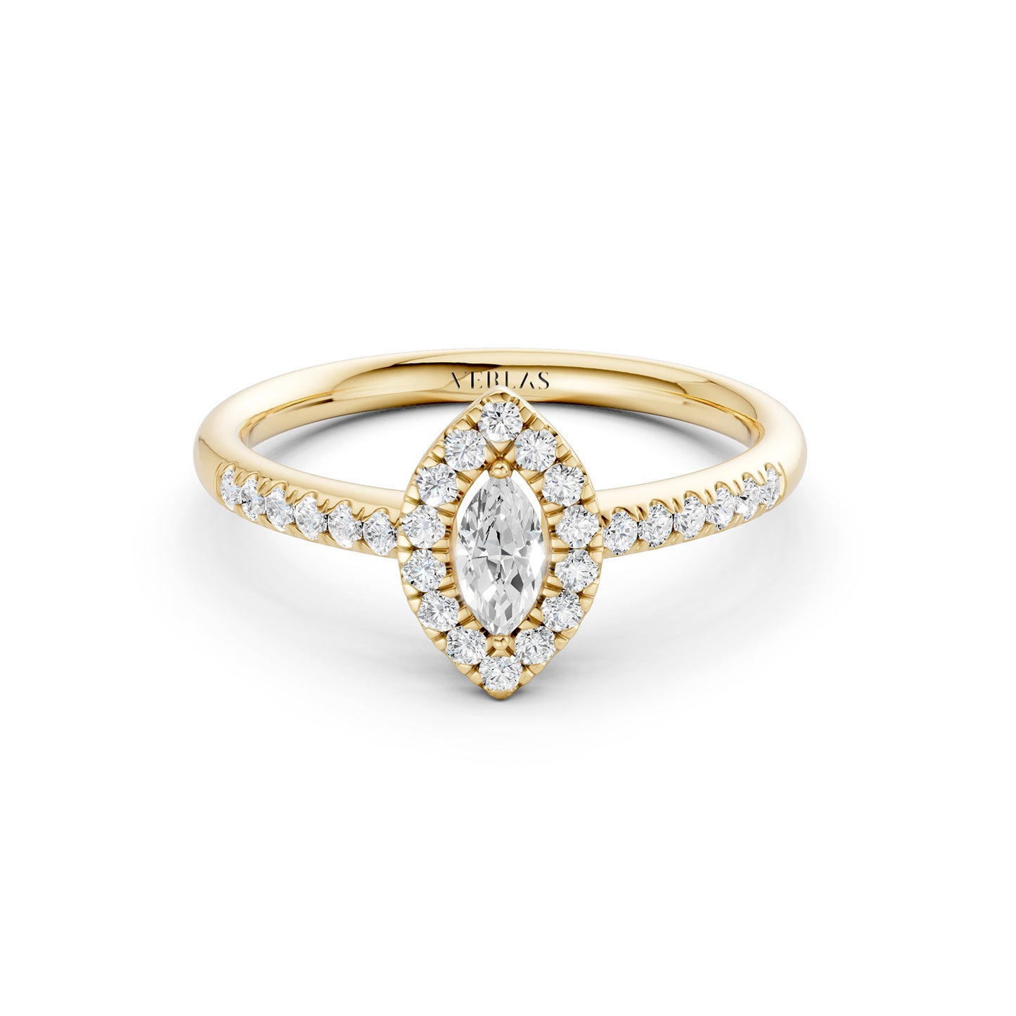 Signature Marquise Halo Ring