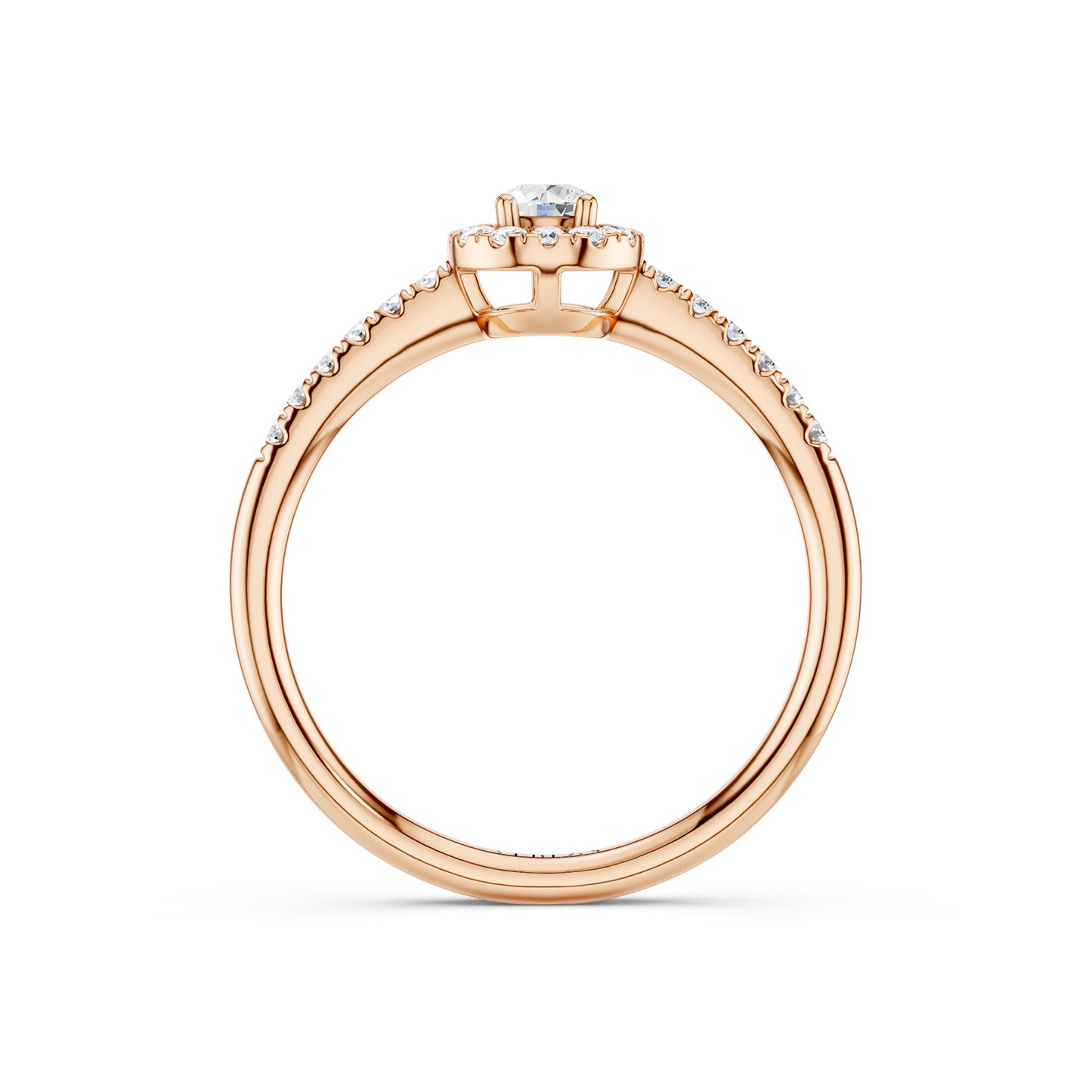 Signature Round Halo Ring