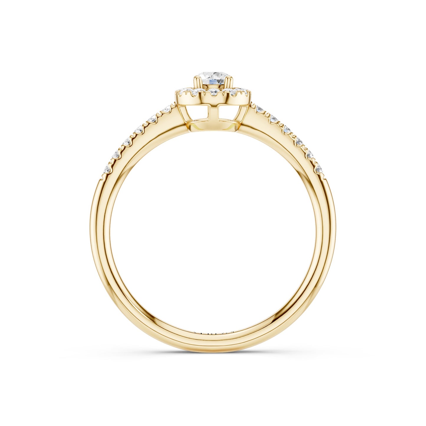 Signature Round Halo Ring