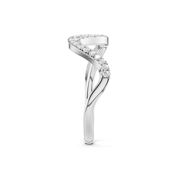 Chevron Tiara Ring