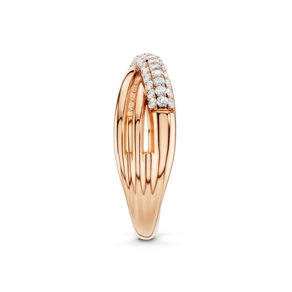 Entwined Crossover Ring