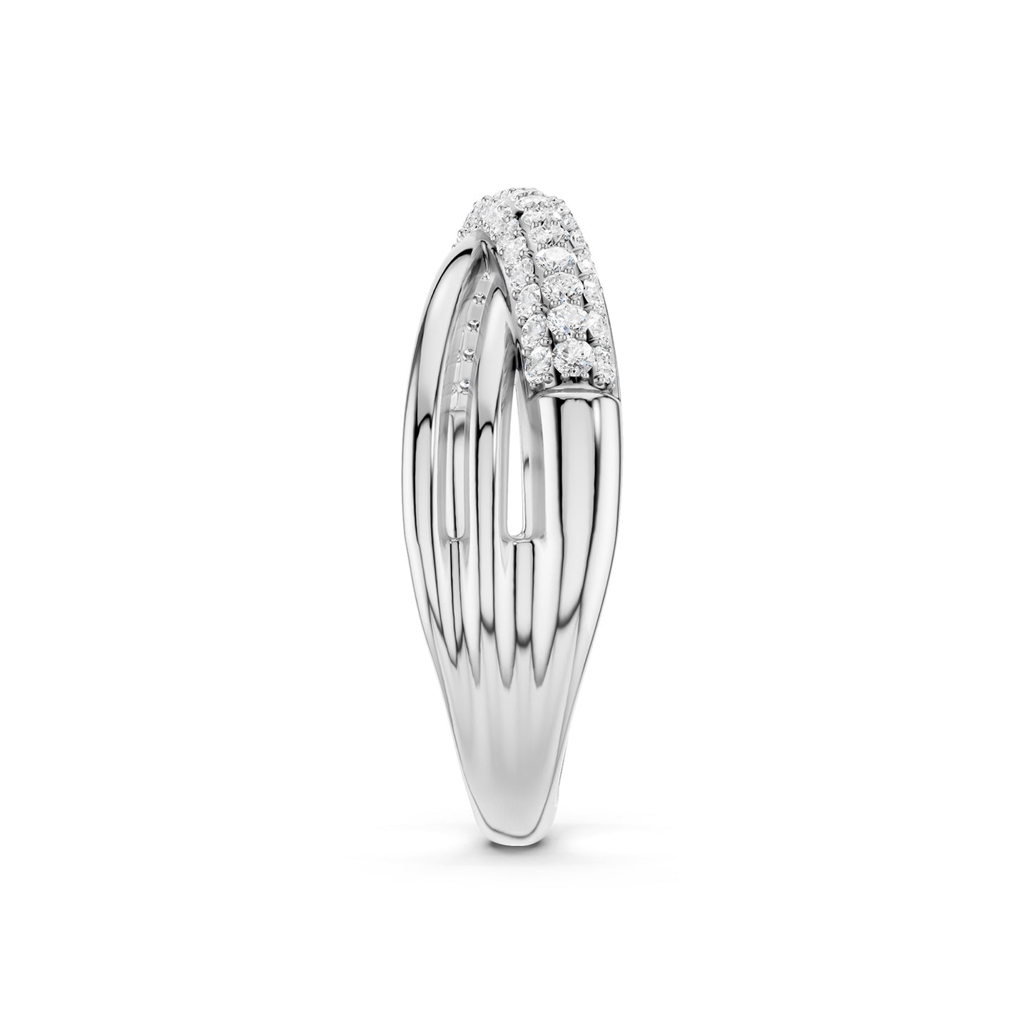 Entwined Crossover Ring