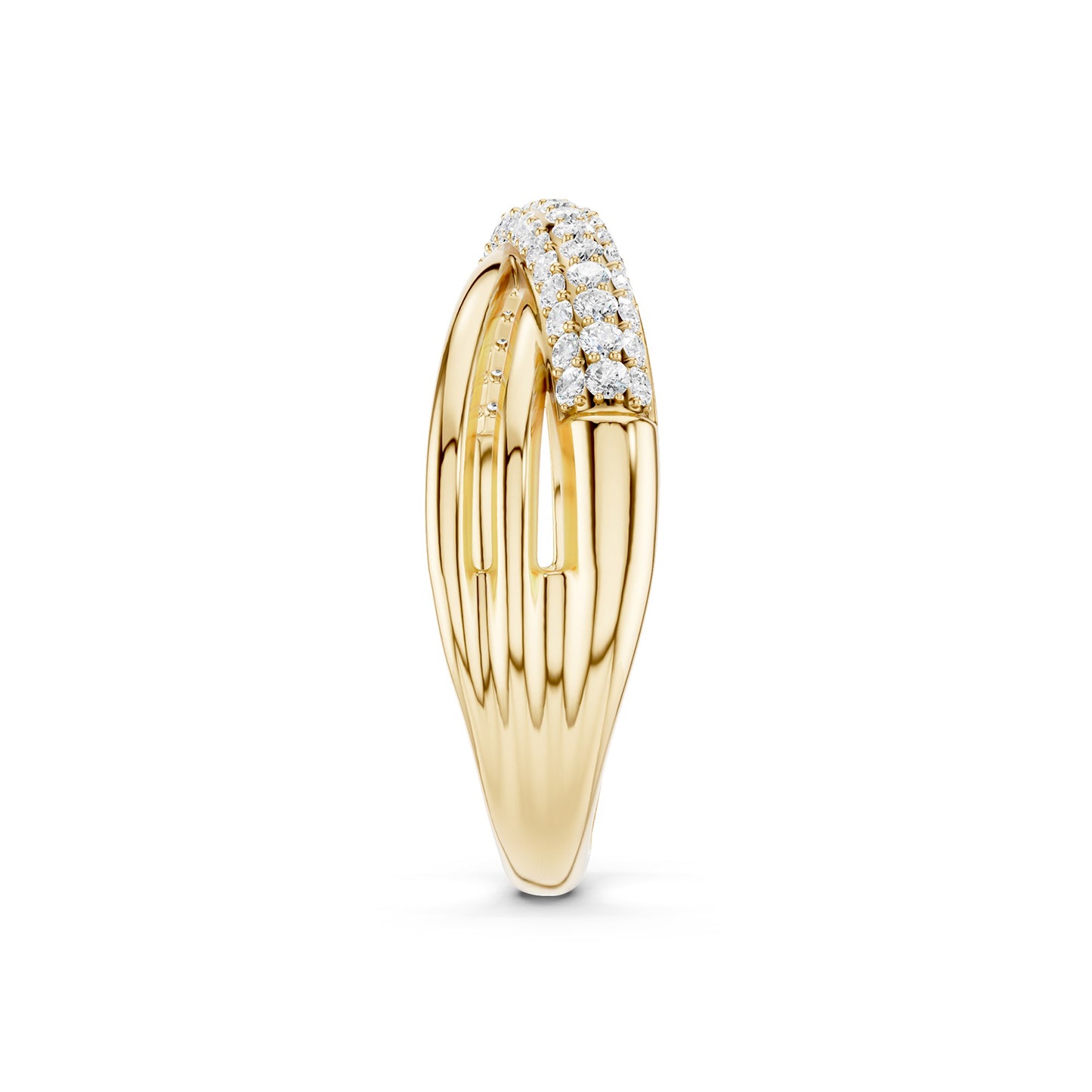 Entwined Crossover Ring