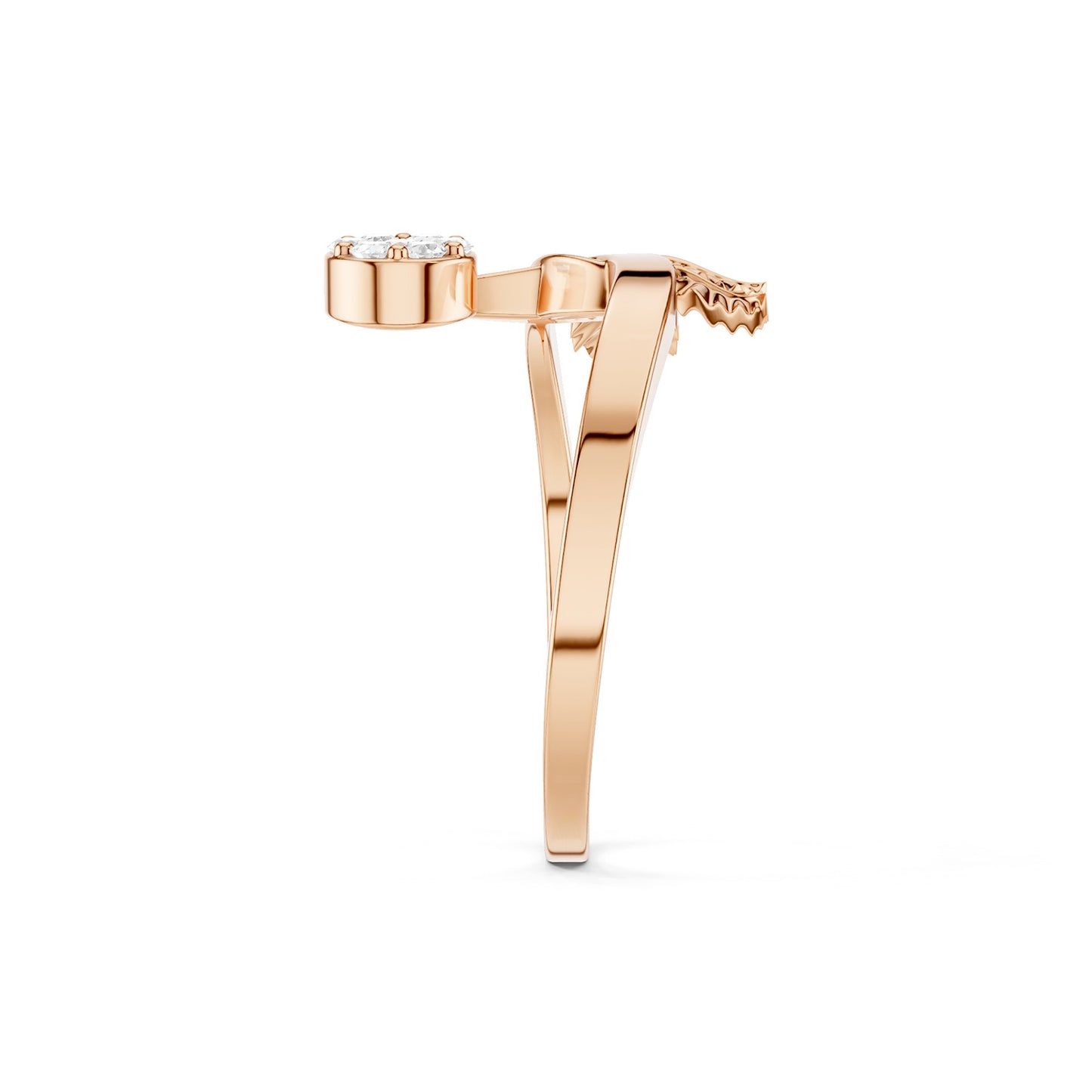 Sculpted Vine Ring