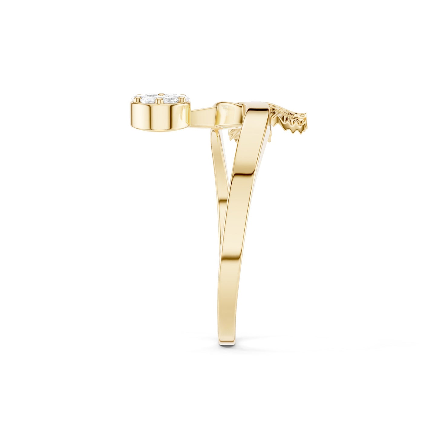 Sculpted Vine Ring