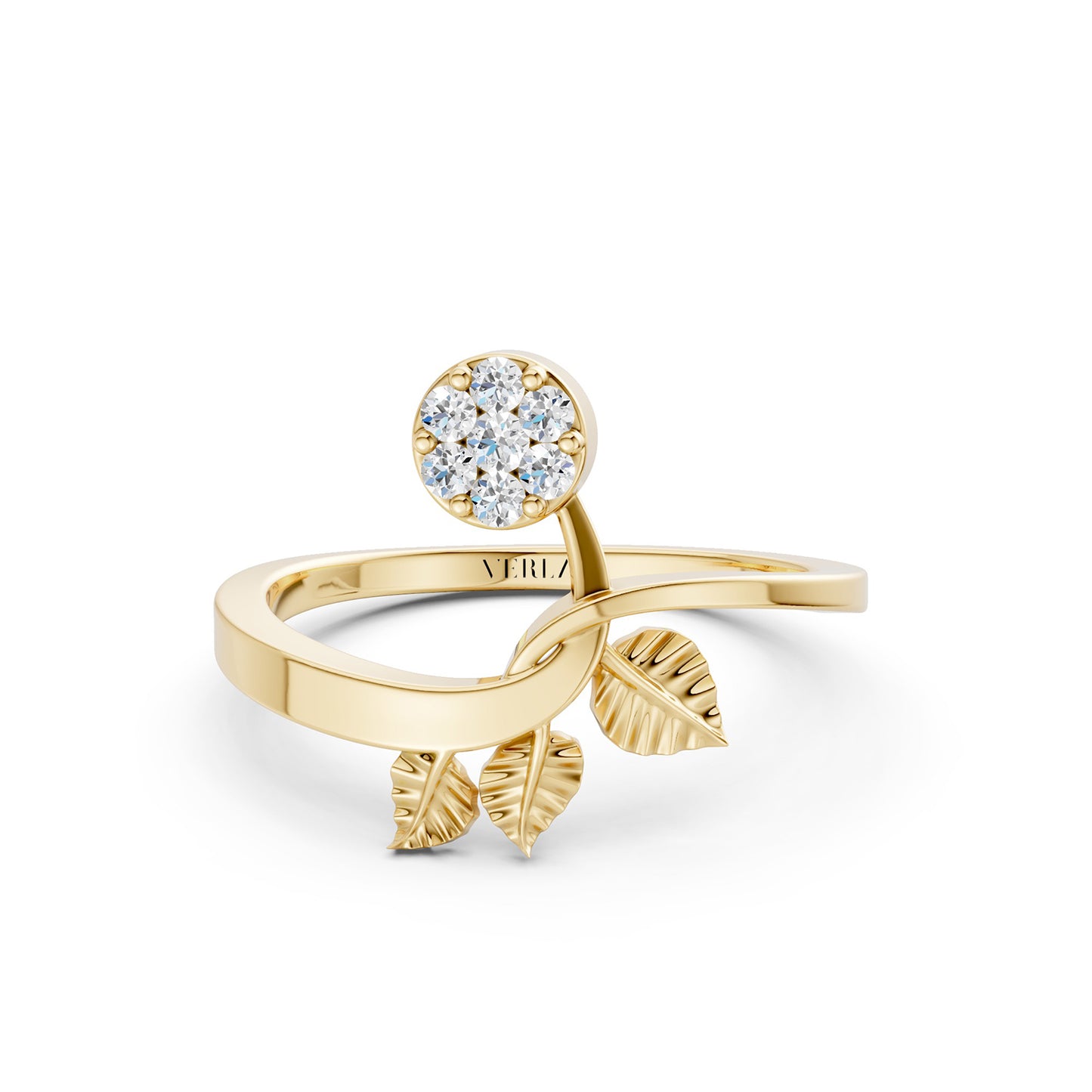 Sculpted Vine Ring