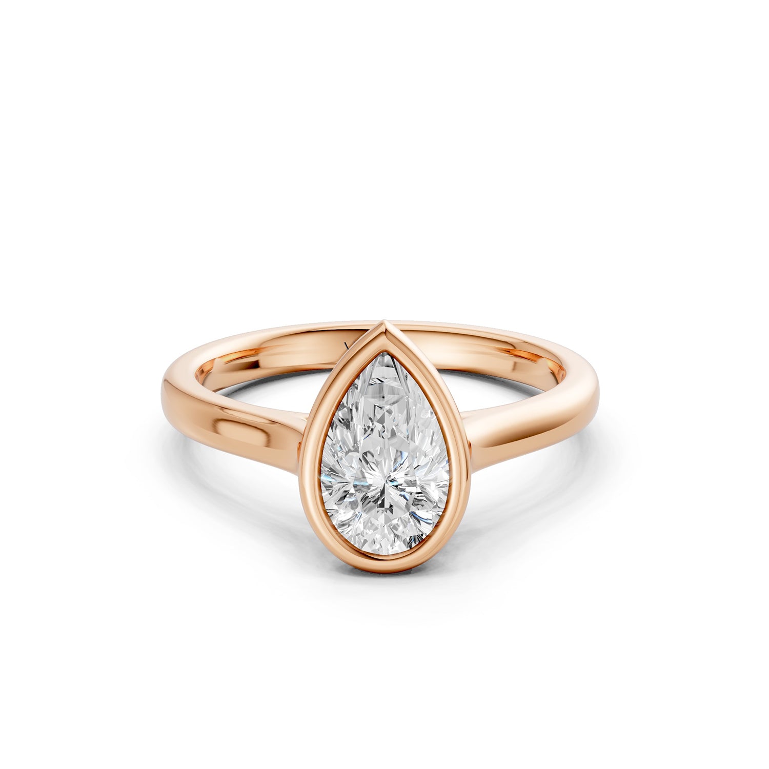 Iconic Dewdrop Bezel Ring