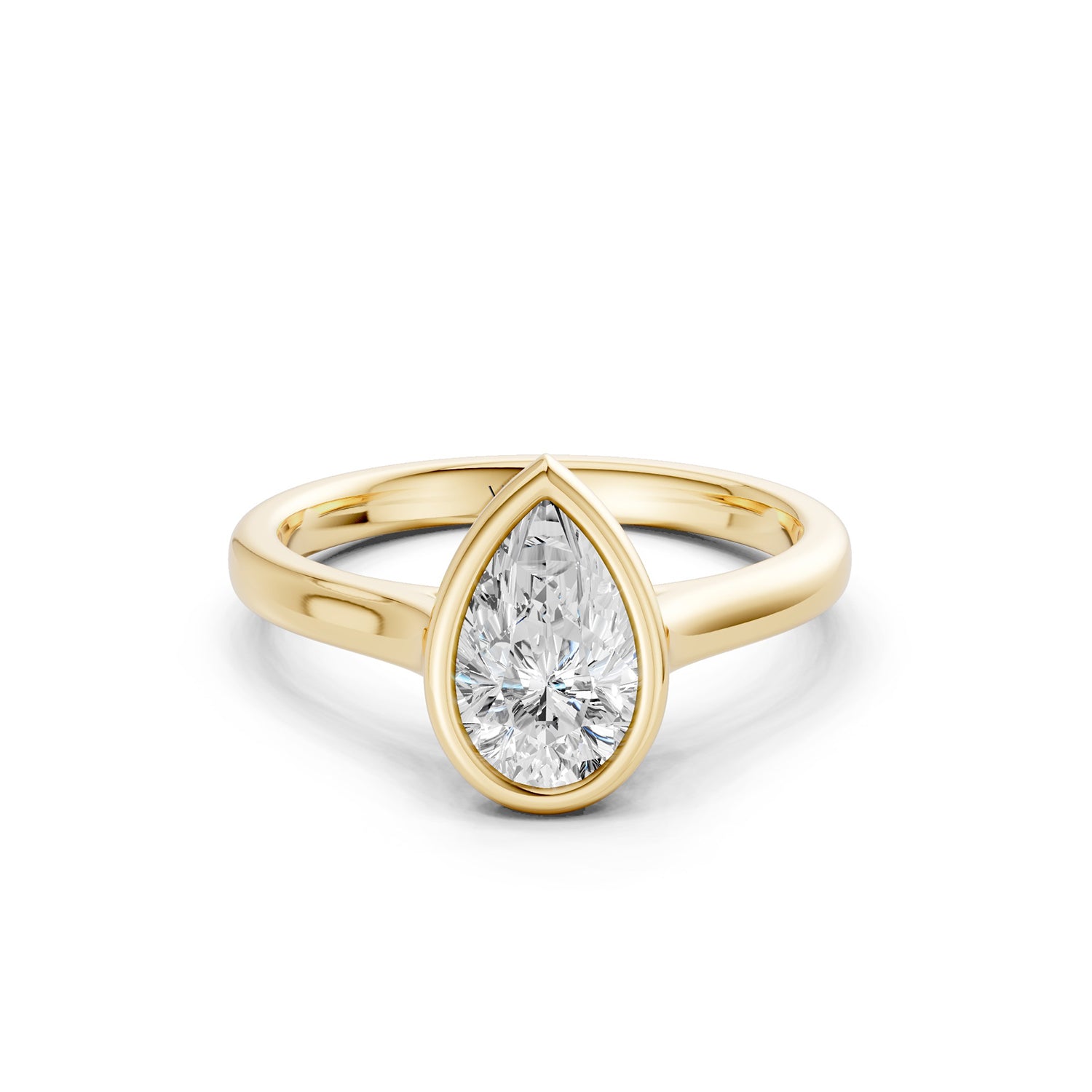 Iconic Dewdrop Bezel Ring