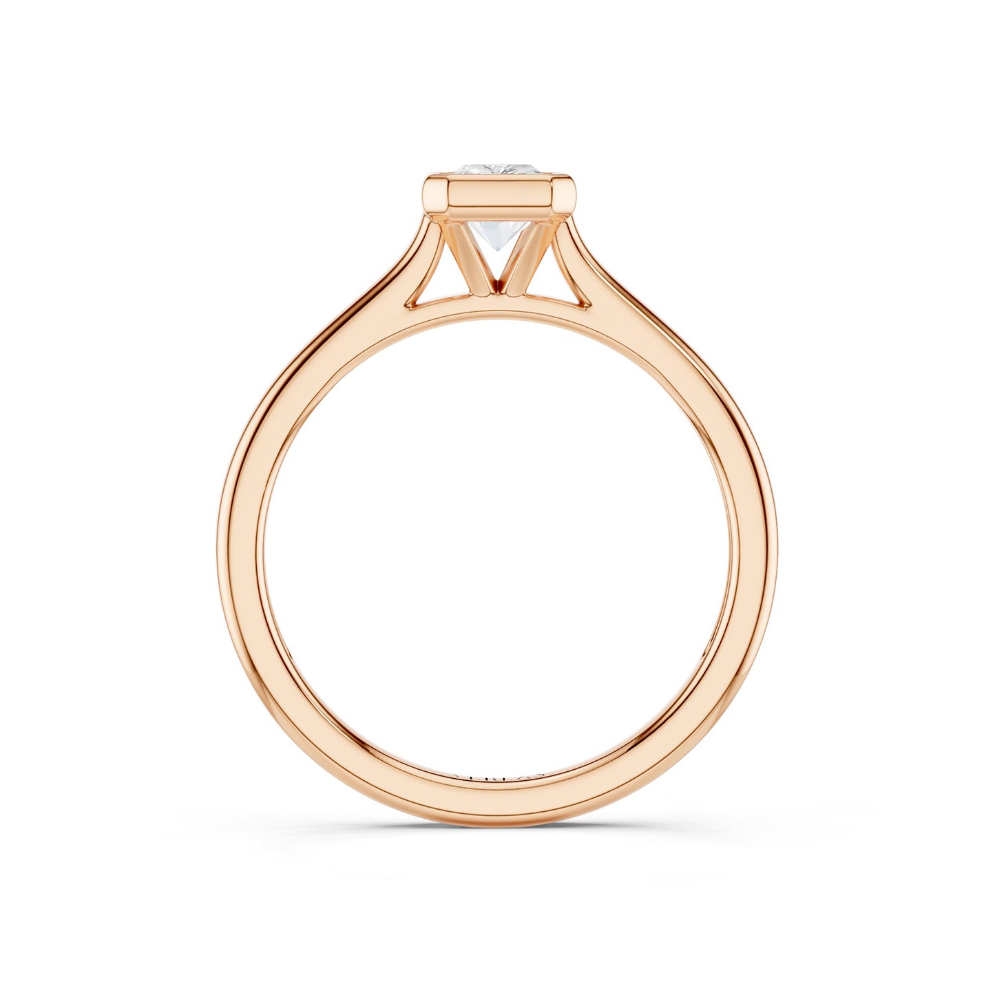 Radiant Iconic Portrait Bezel Ring