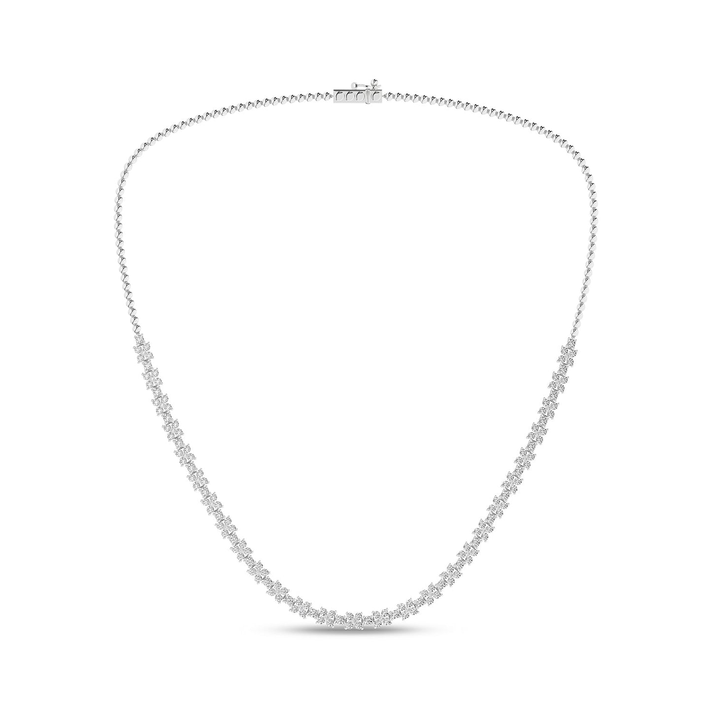 Alyssa Radiant Diamond Tennis Necklace