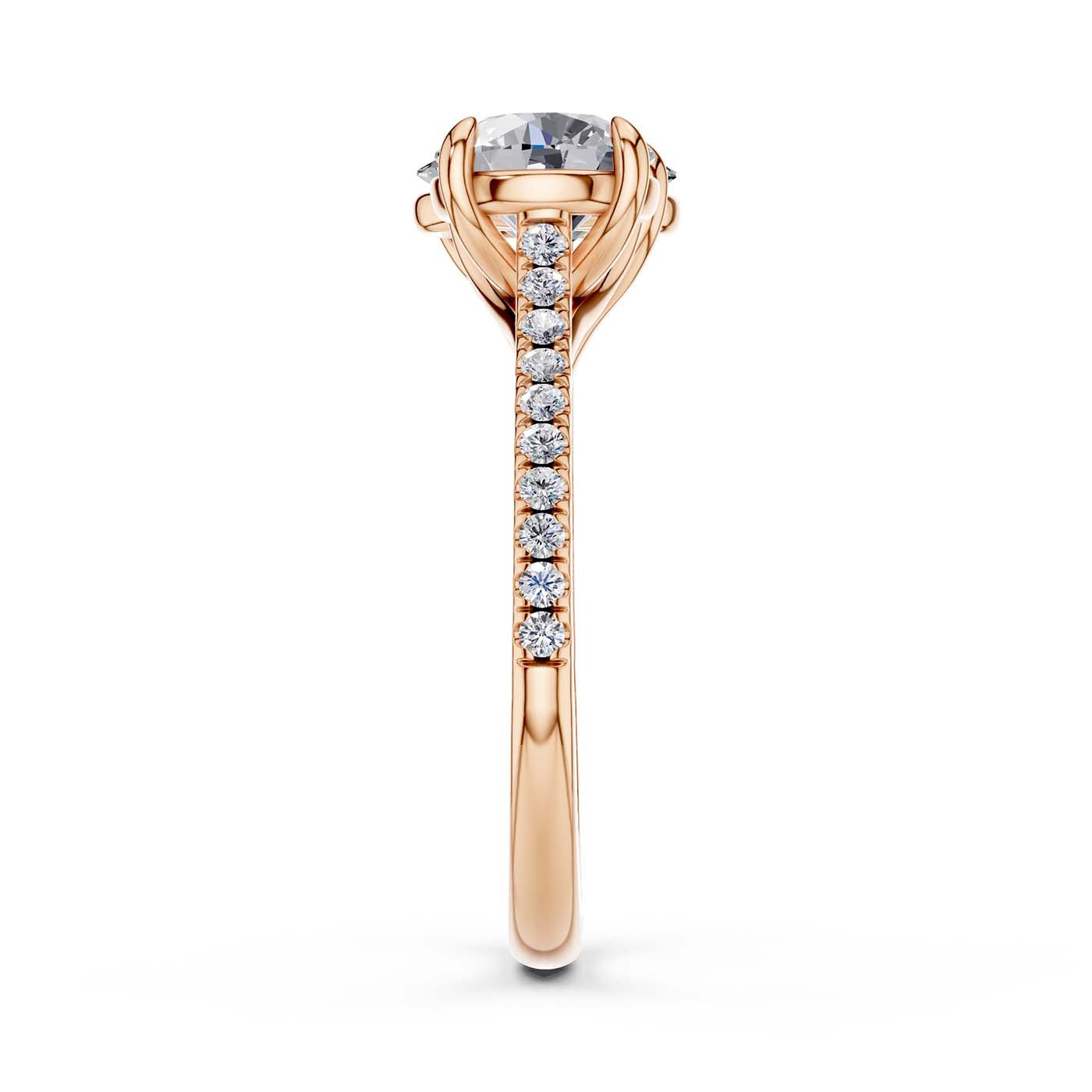 Round Oval Toi-et-Moi Signature Ring