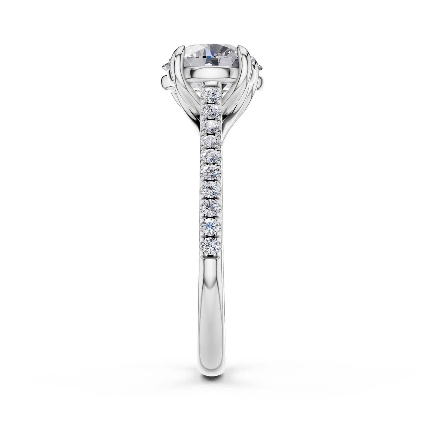 Round Oval Toi-et-Moi Signature Ring