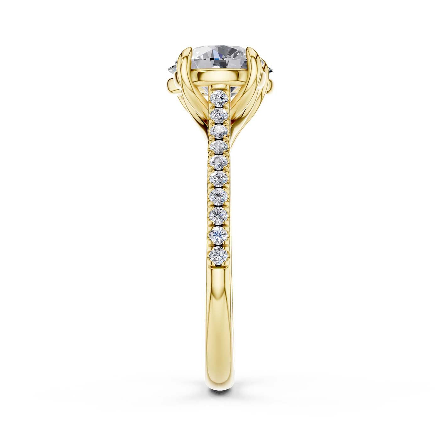 Round Oval Toi-et-Moi Signature Ring