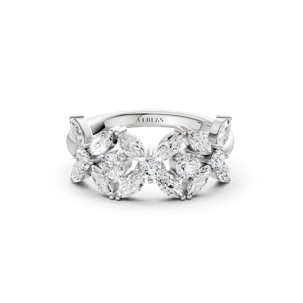 Alyssa Trio Marquise Bouquet Ring