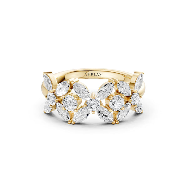 Alyssa Trio Marquise Bouquet Ring