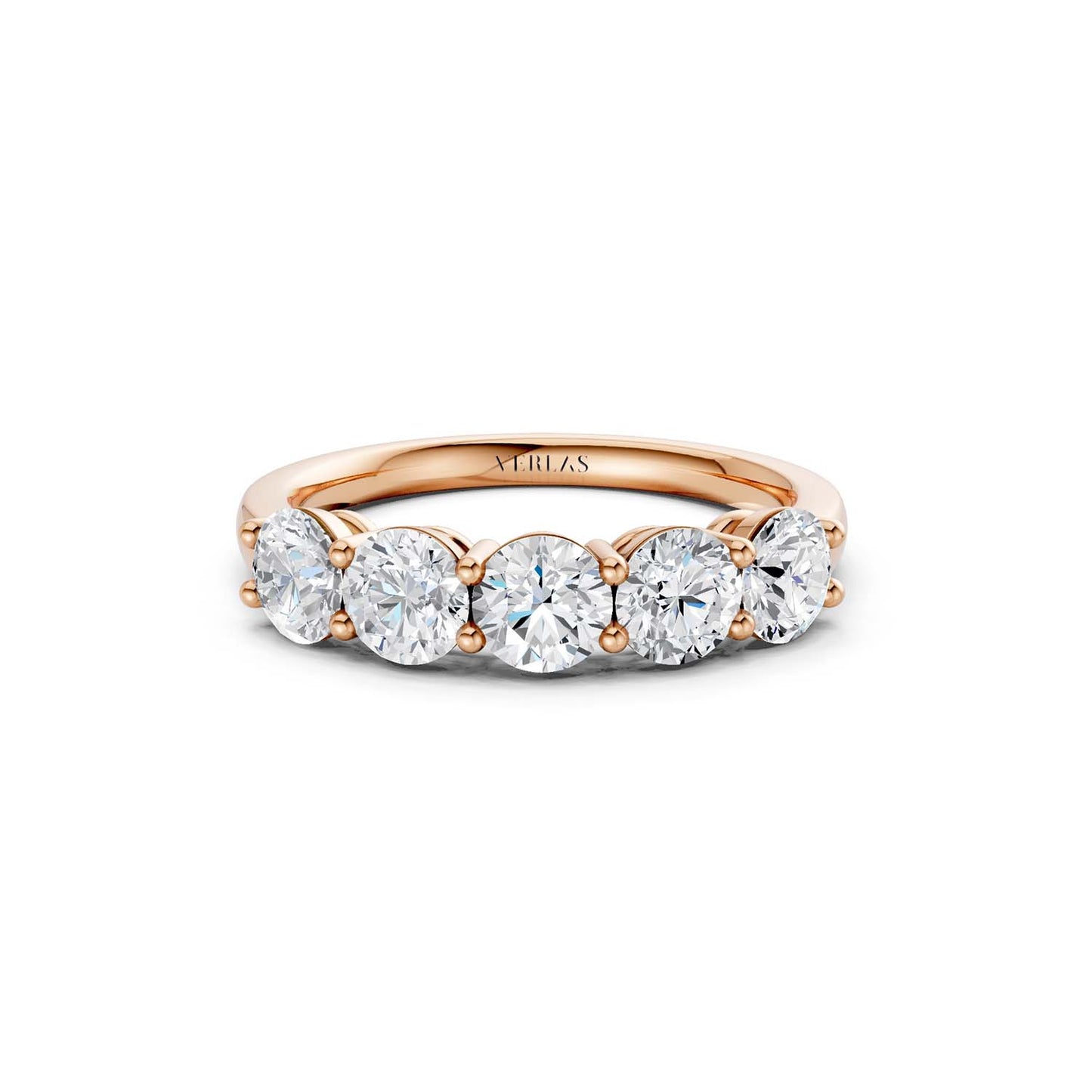 5-Stone Round Ring Medium