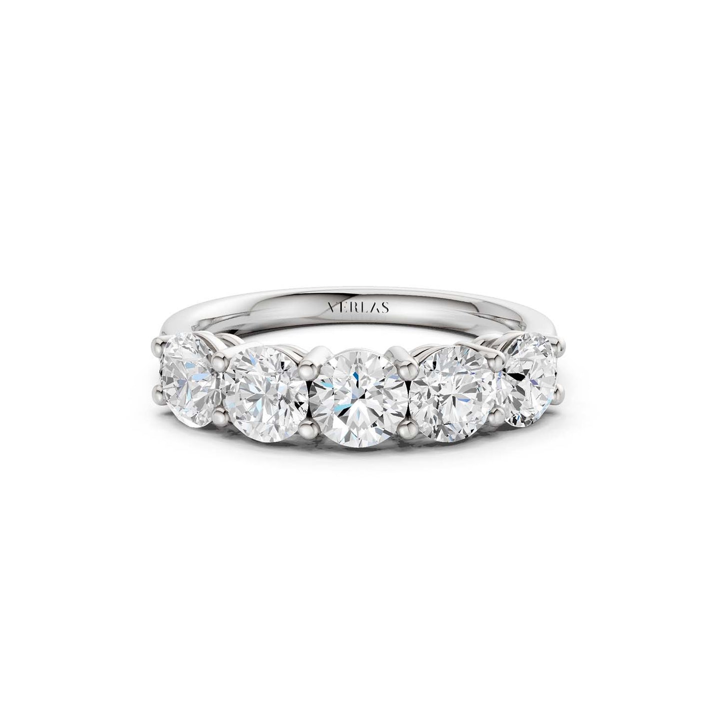 5-Stone Round Ring Large