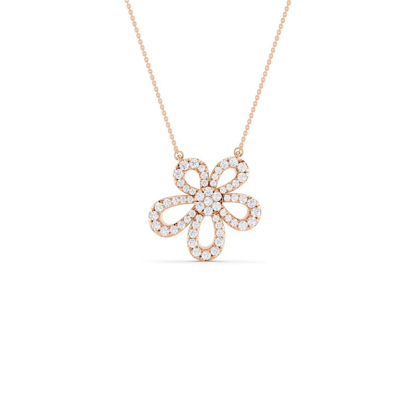 Bouquet Diamond Necklace