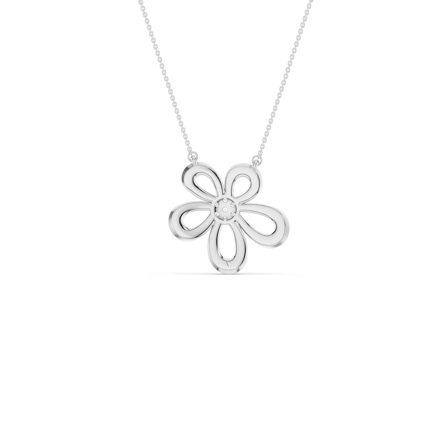 Bouquet Diamond Necklace